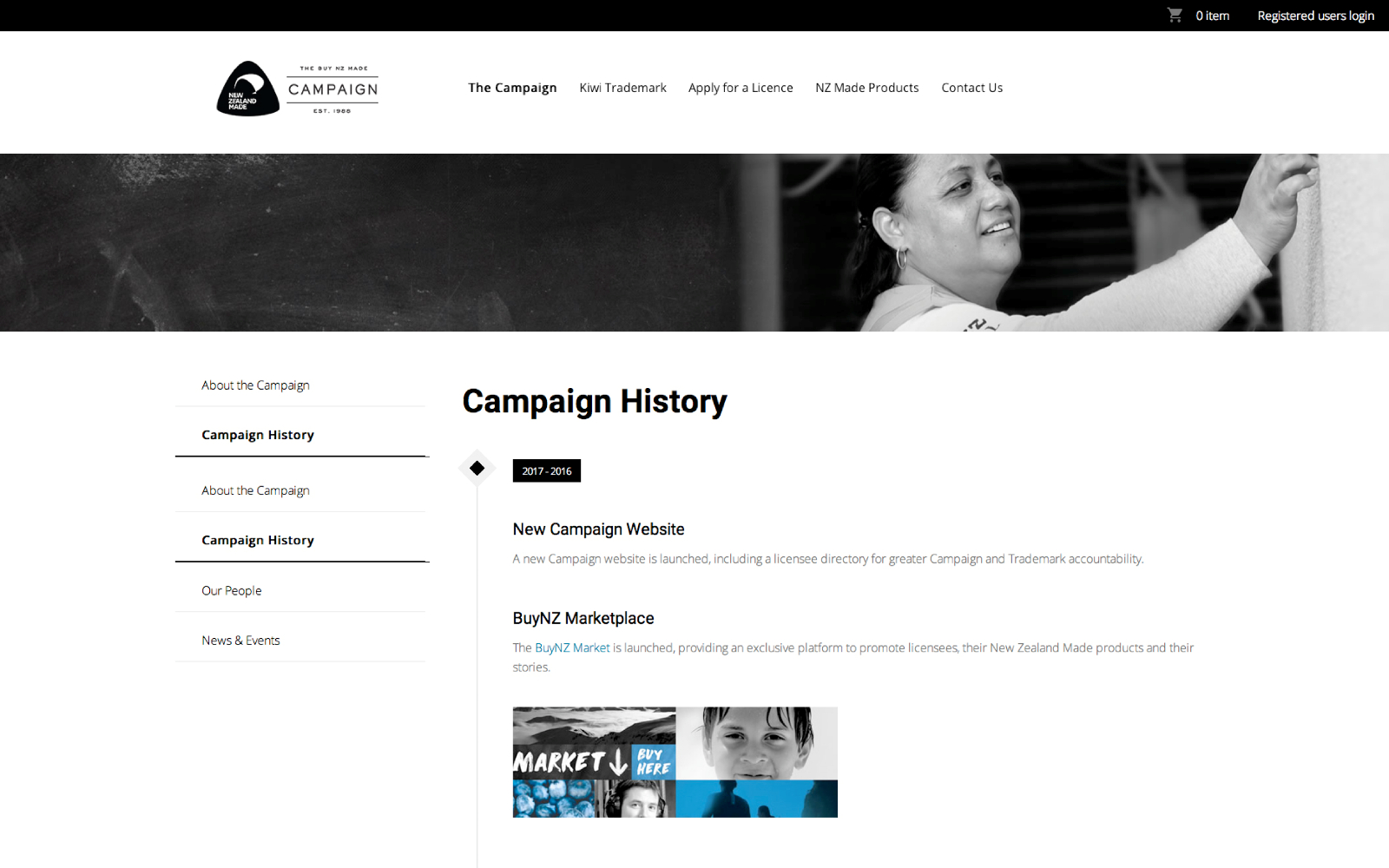 Campaign History