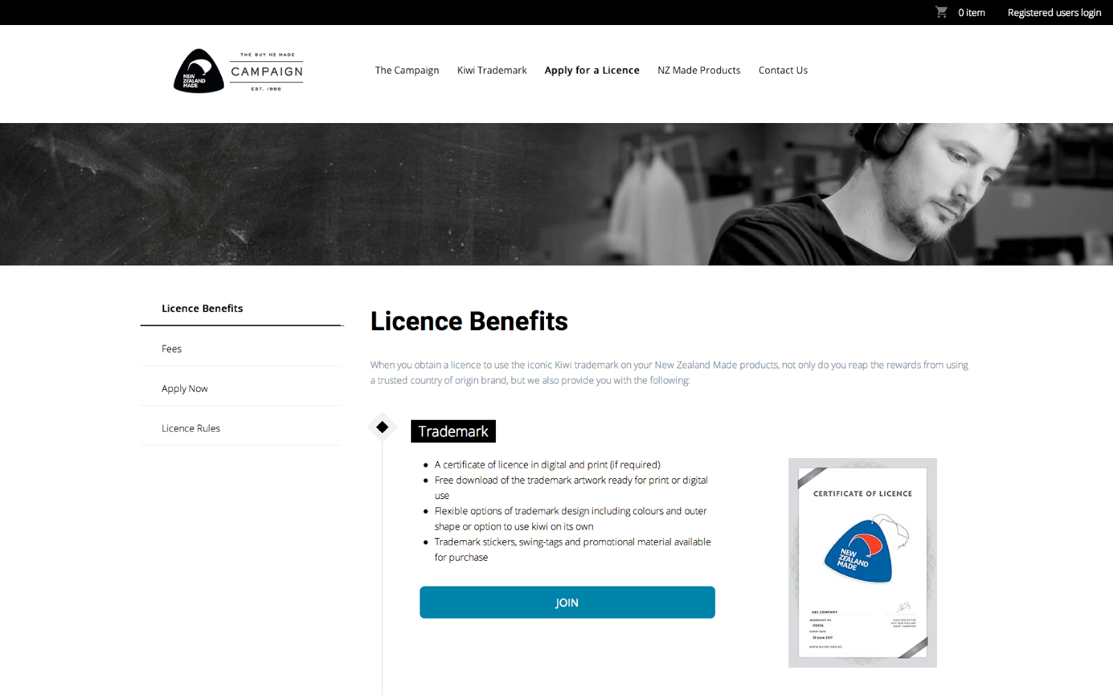 Licence Benefits