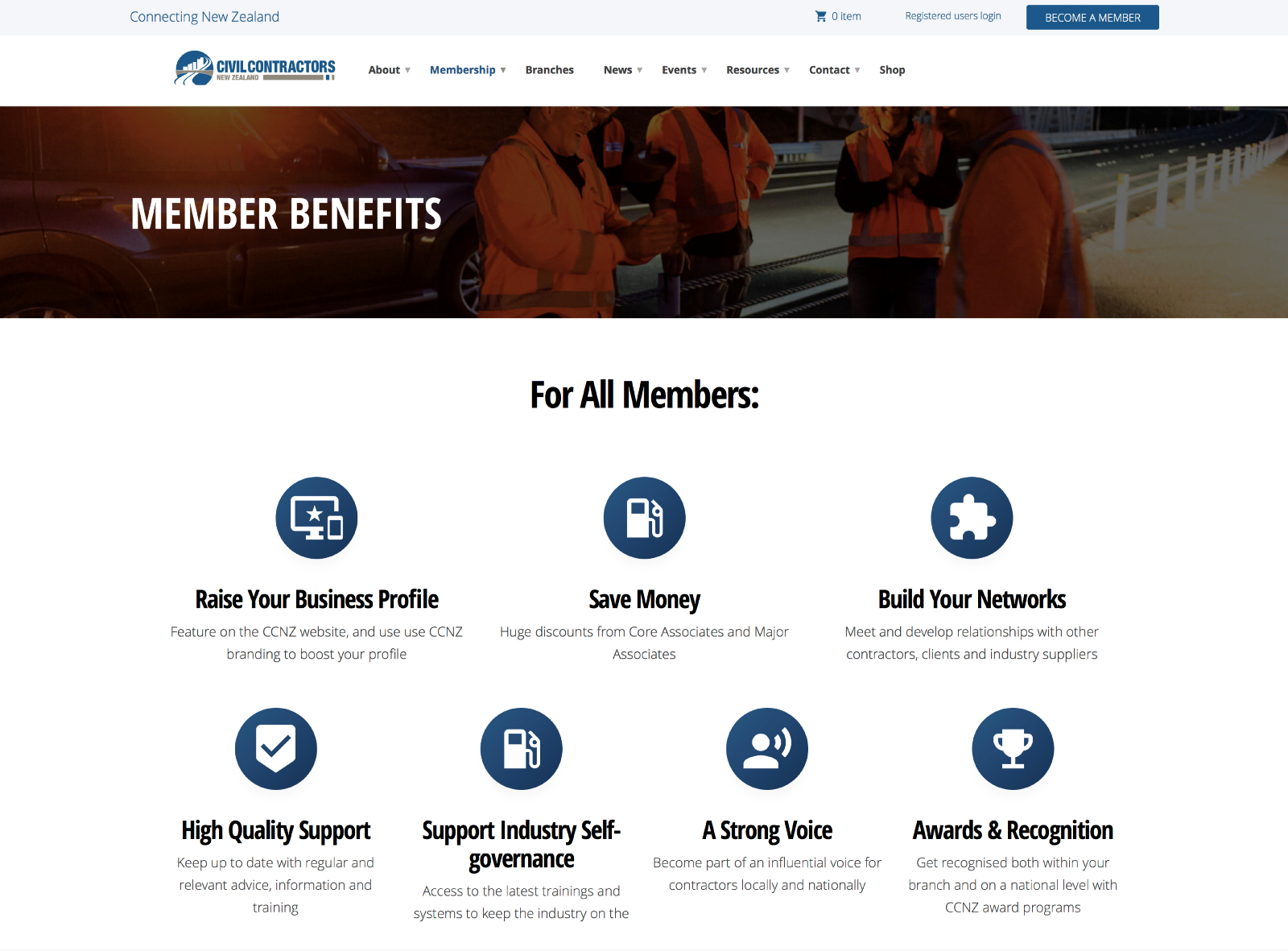 CCNZ Member Benefits
