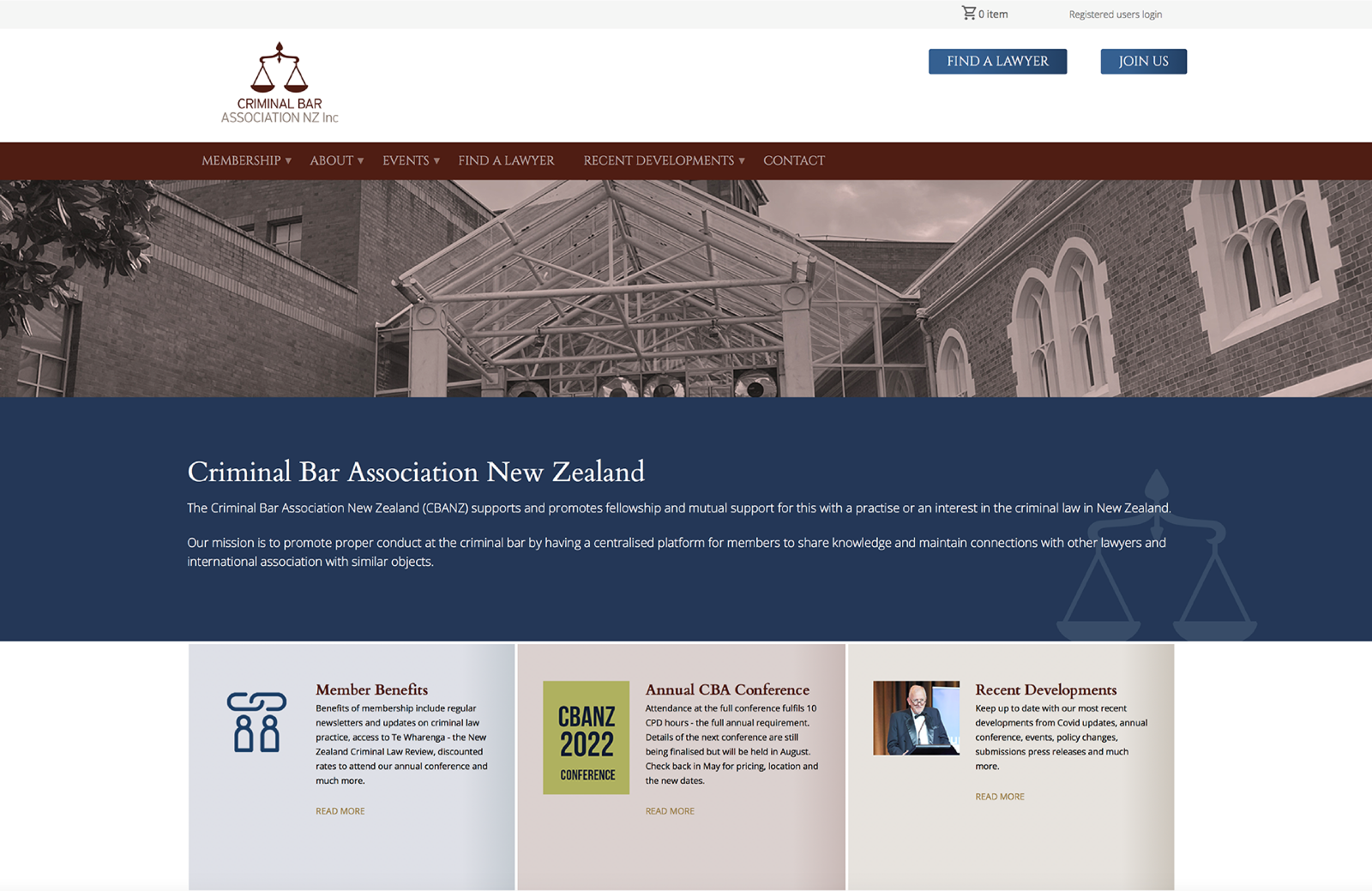CBANZ Homepage