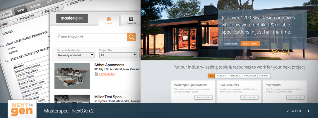 Masterspec - NextGen2